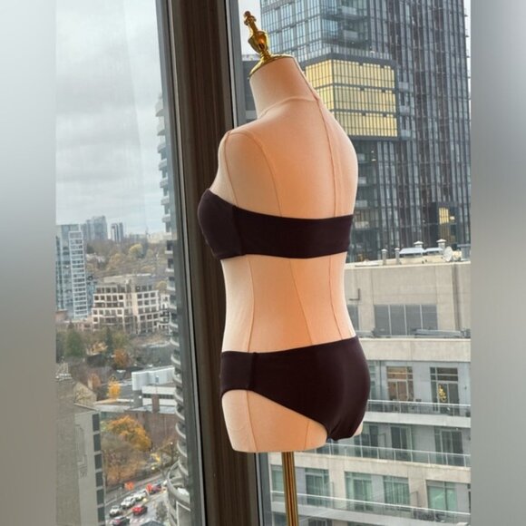 🆕 CHRISTOPHER ESBER 🧿 NWOT Brown Orbit Bikini Set - Sz US 4 / UK 8 - Picture 9 of 15